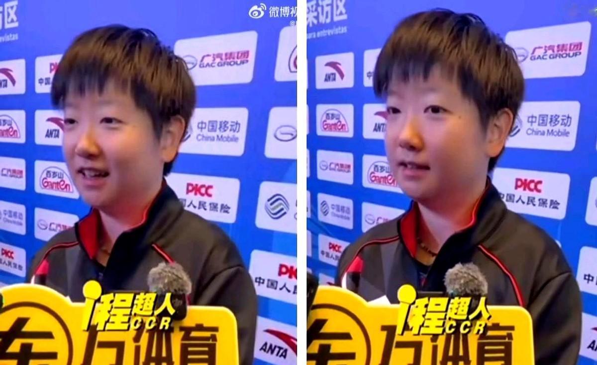 25岁就被喊“老将”？这回应笑翻网友！记者让她寄语青年混双选手，当场乐了：“