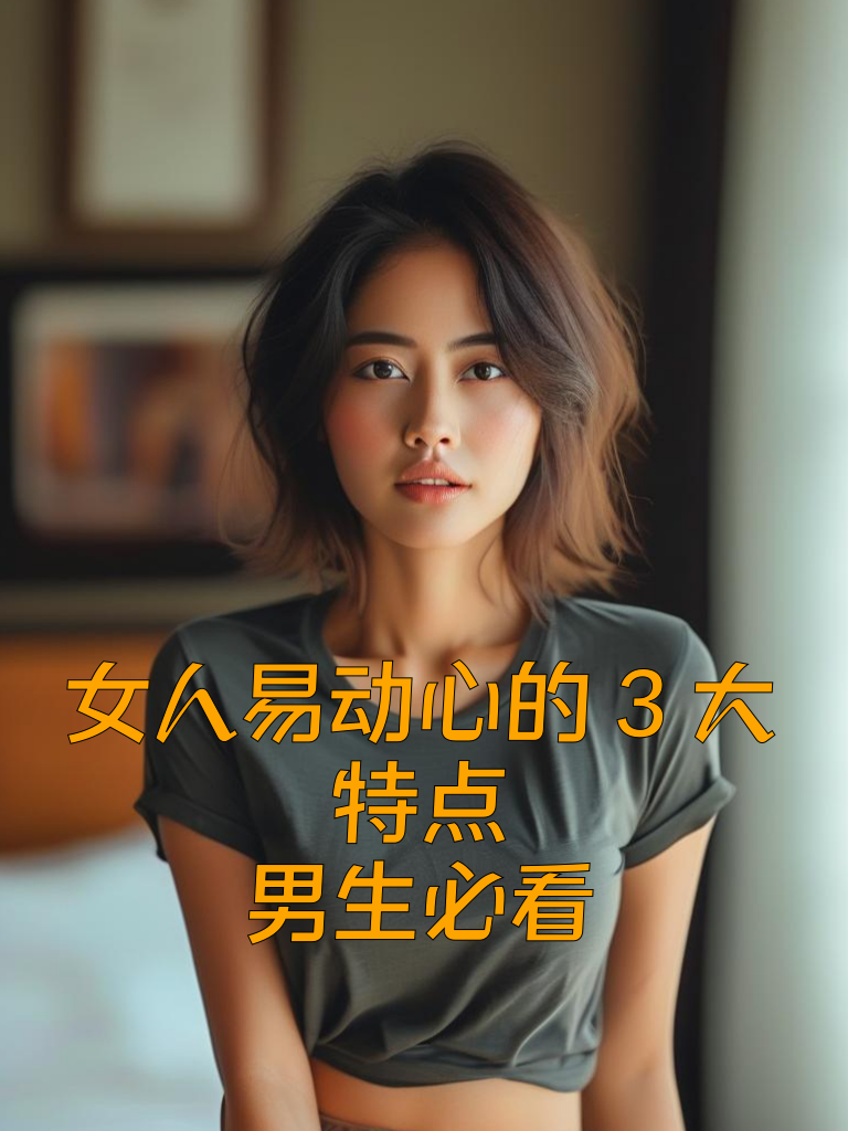 女人易动心的3大特点，男生必看