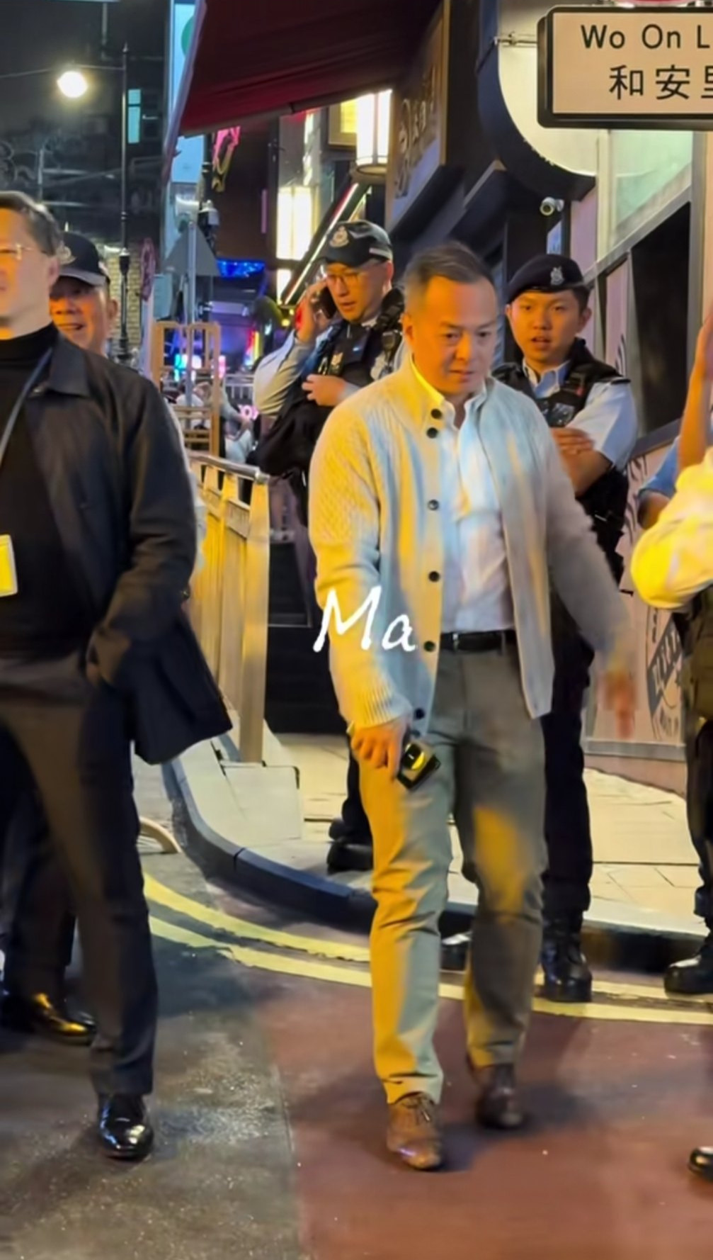 有面，香港一哥用的也是华为！