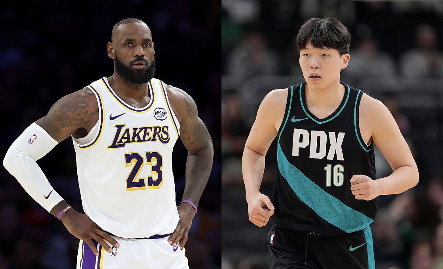 杨瀚森是詹姆斯交手过的第1822位球员，NBA历史上共有5384名球员。这意味着