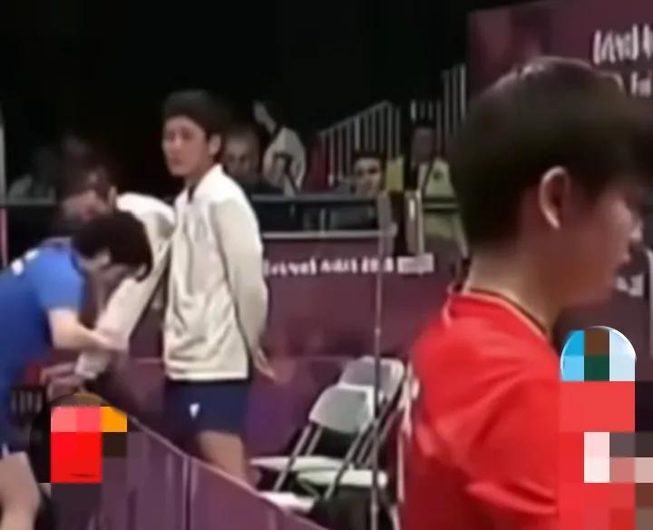 哈哈哈，张本智和是不是也挺崇拜莎莎。场下，做准备时，看他时不时转过的头，递过的眼
