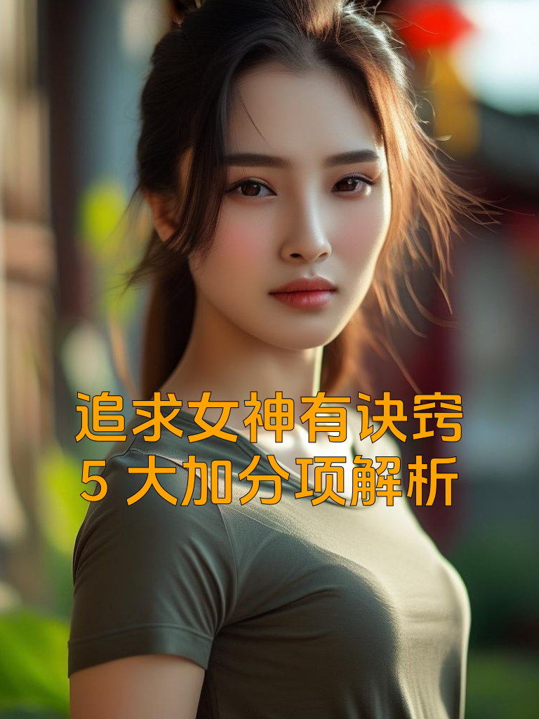 追求女神有诀窍：5大加分项解析