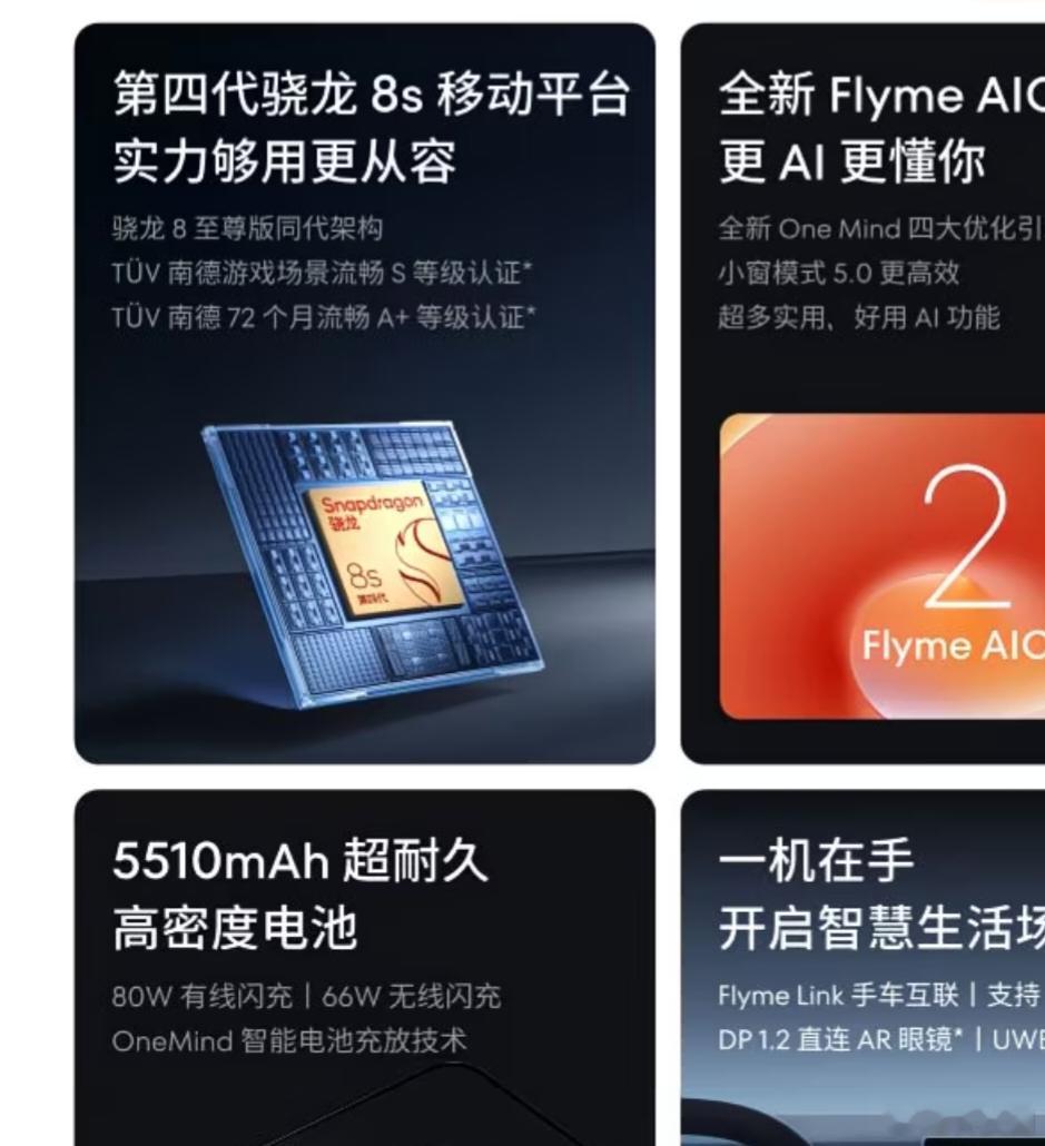 刷到魅族22，16+512卖3197，一时间想不起来处理器是什么，去看了下，骁龙