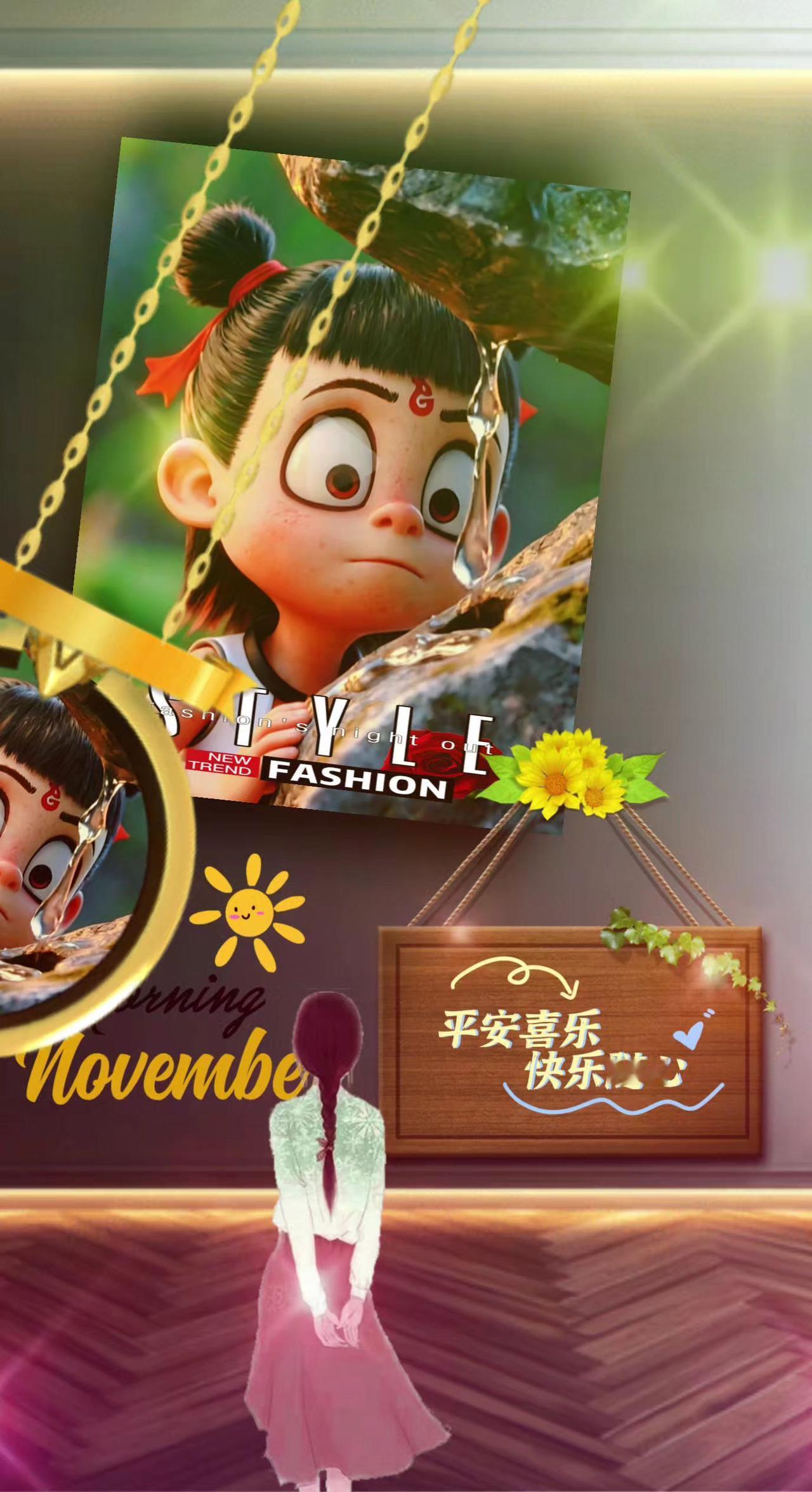 哪吒的治愈瞬间原创动漫高清动漫上热门🔥