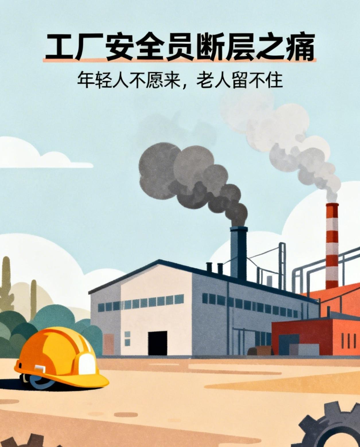 真实扎心！为什么年轻人坚决不做安全员？老安全员大批离职！在工厂行业，有一个