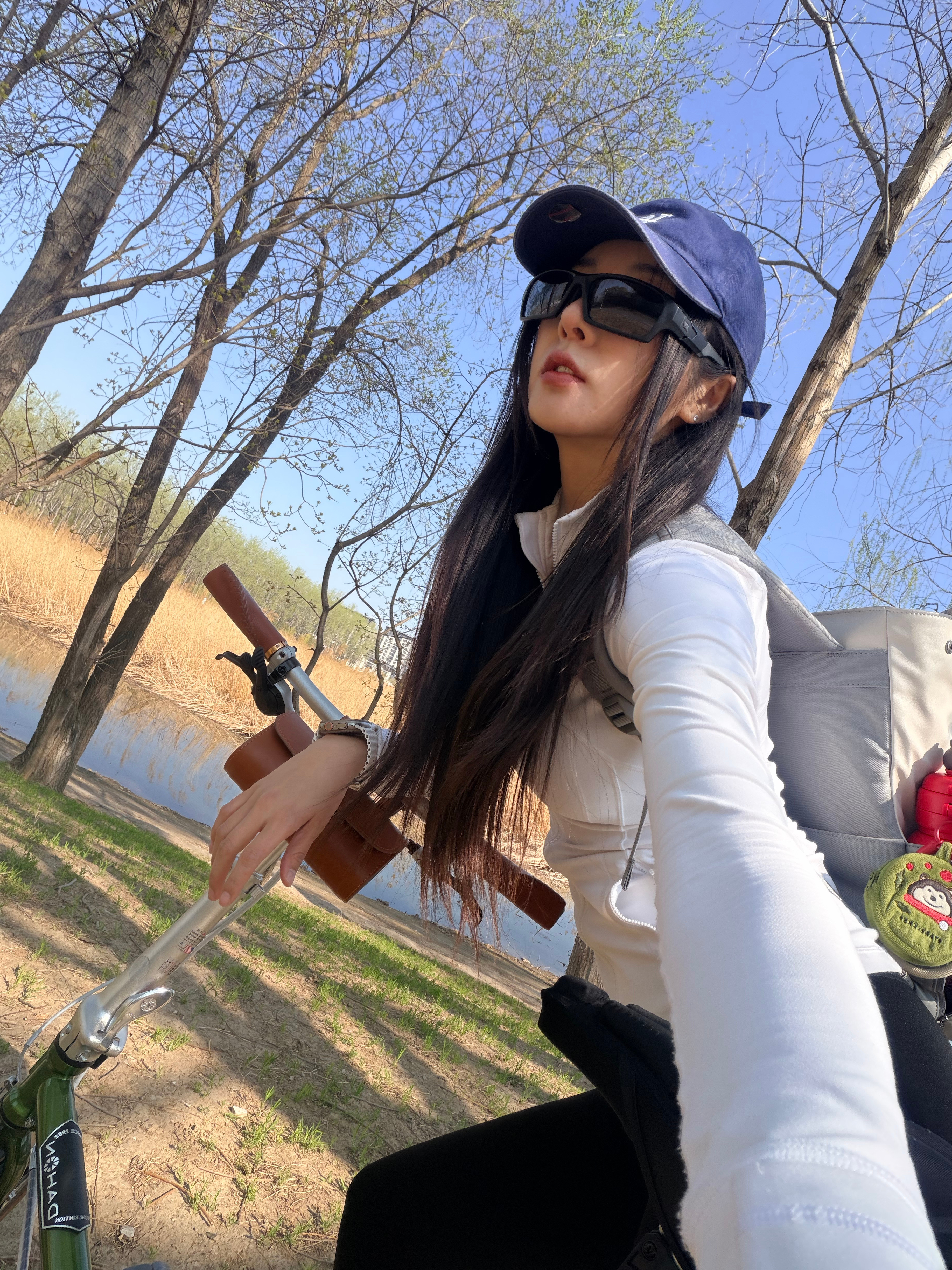 健身运动打卡骑行健身打卡Day7春日快乐骑行北京