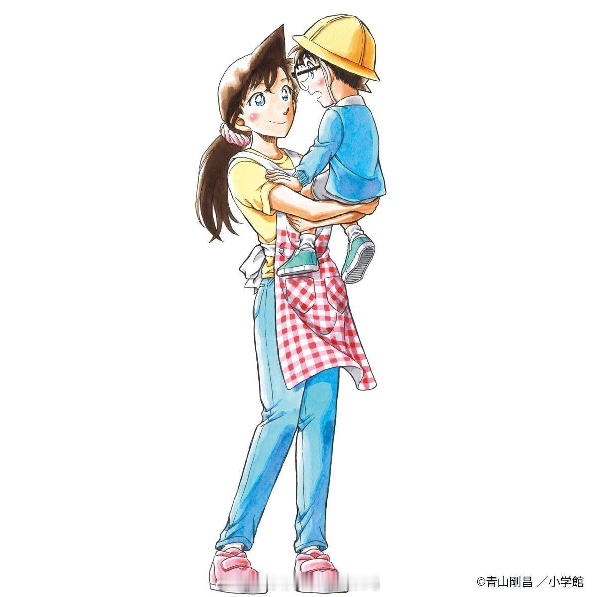 名侦探柯南幼师毛利兰&樱花班江户川柯南官方高清原画！​​​
