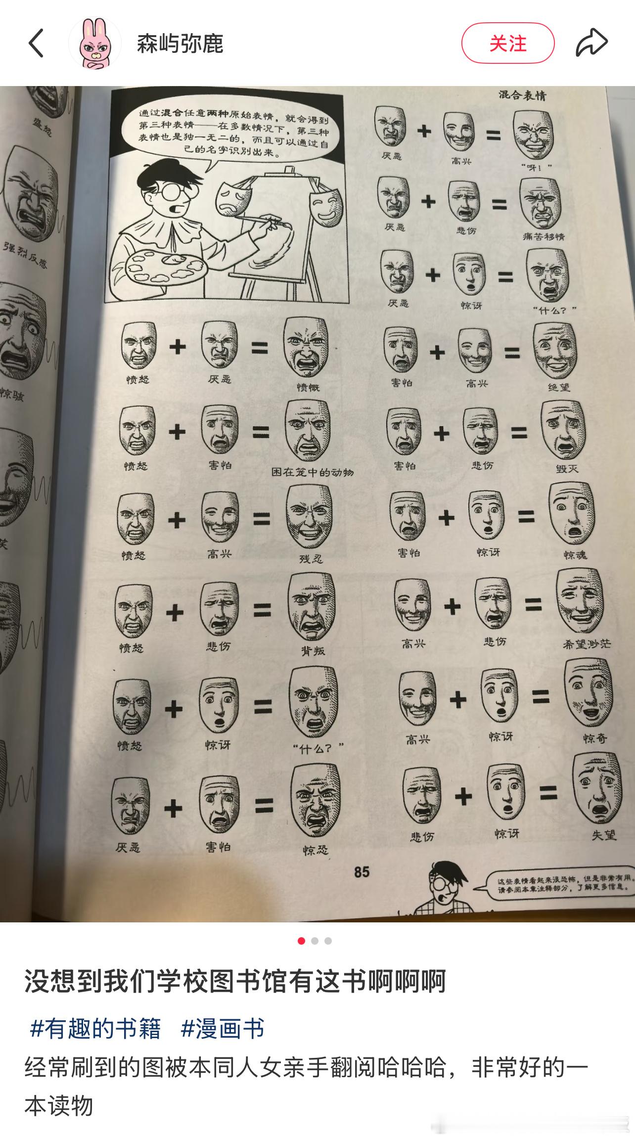 居然还有教人画表情的书​​​