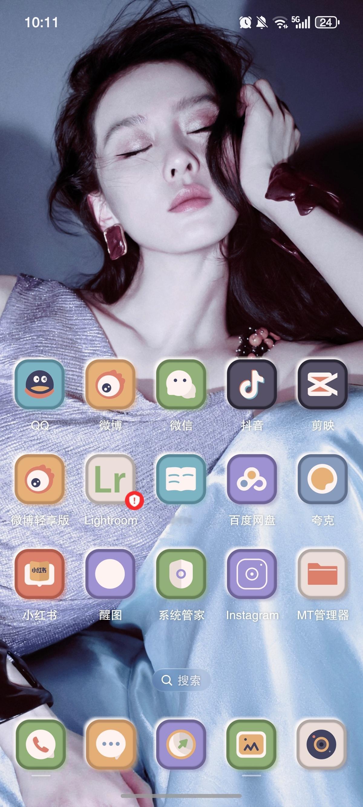 自截‖调色修图如果做我老公是天赋，那她简直是天才