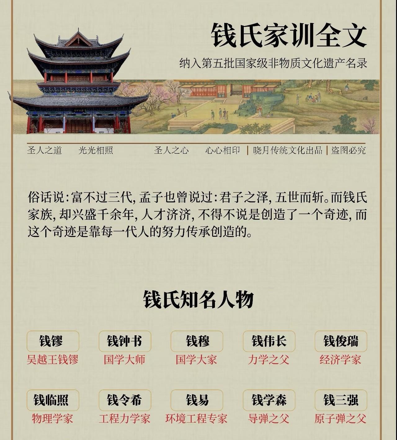 千年钱氏：冲破“富不过三代”的魔咒！“富不过三代”这一古训，在钱氏家族面前全然