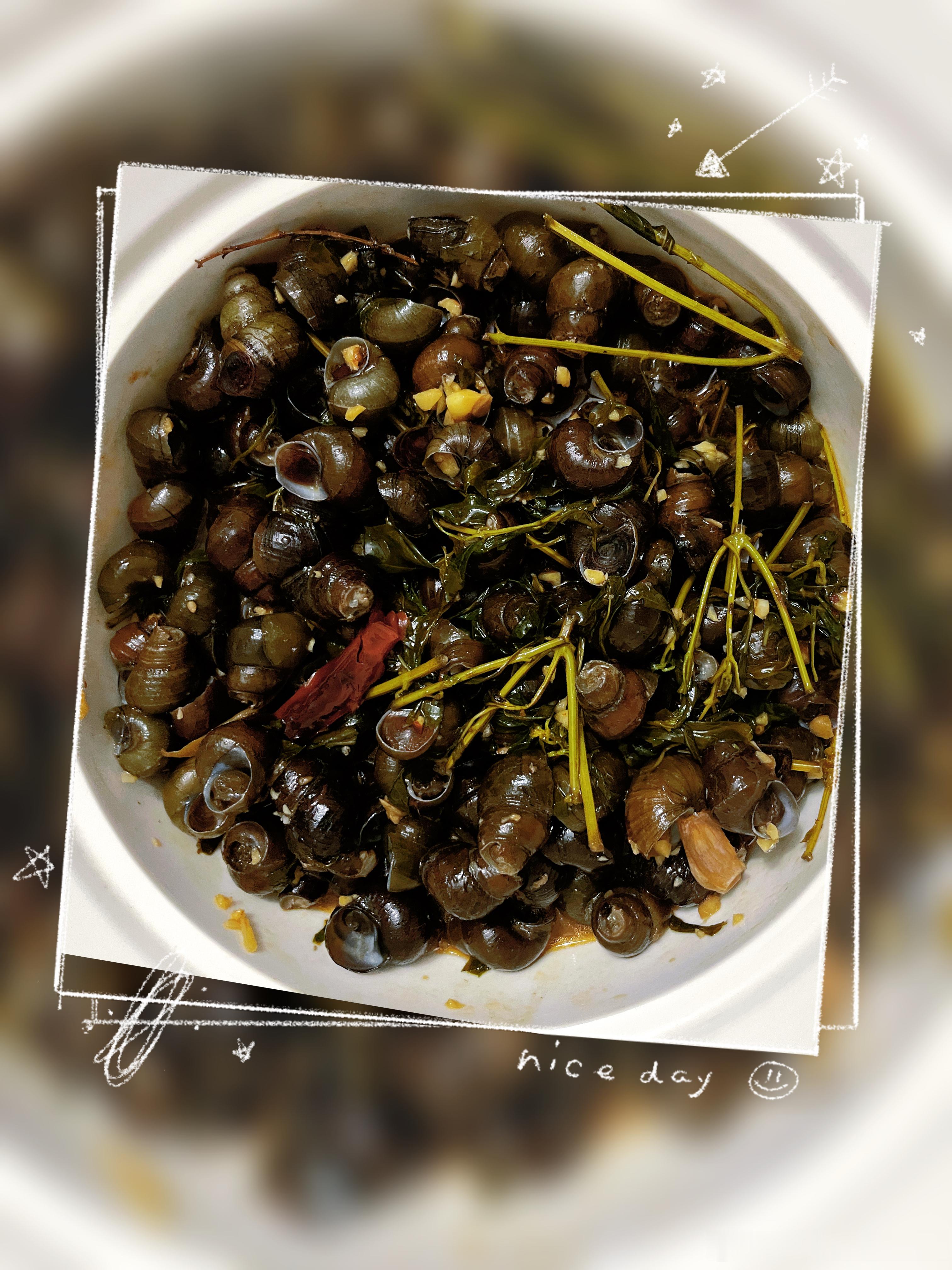 中秋赏月啦！薄荷炒田螺是灵魂，超美味！月亮​​​