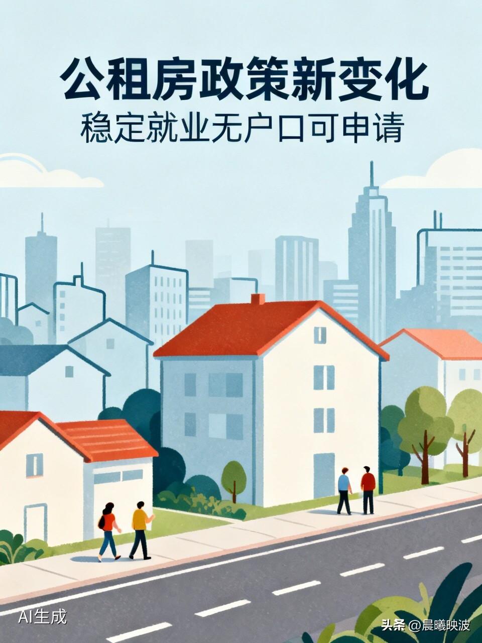 住建部定调！公租房向无户口打工人全面开放，你的城市行动了吗？住建部再