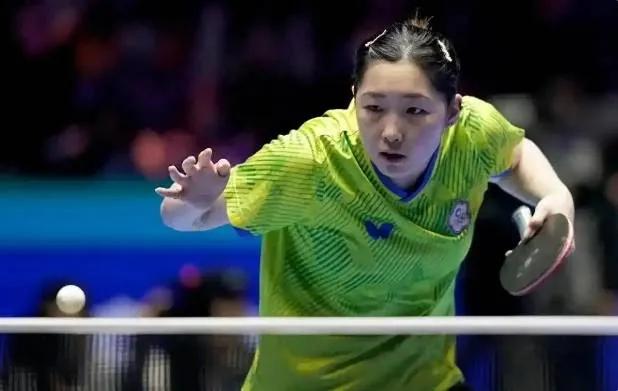 刚刚结束了一场WTT突尼斯常规挑战赛女单1/16决赛，中国台北选手简彤娟，苦战到