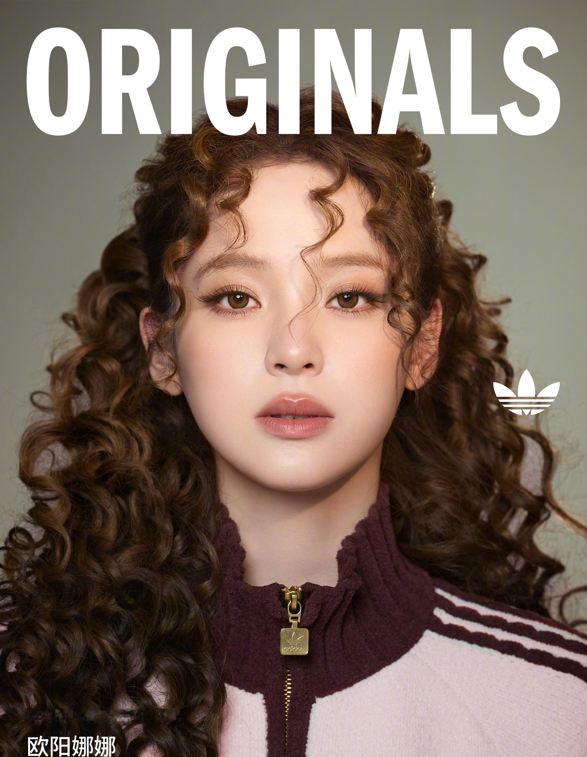 欧阳娜娜×adidas三叶草这张拍得好好，很适合