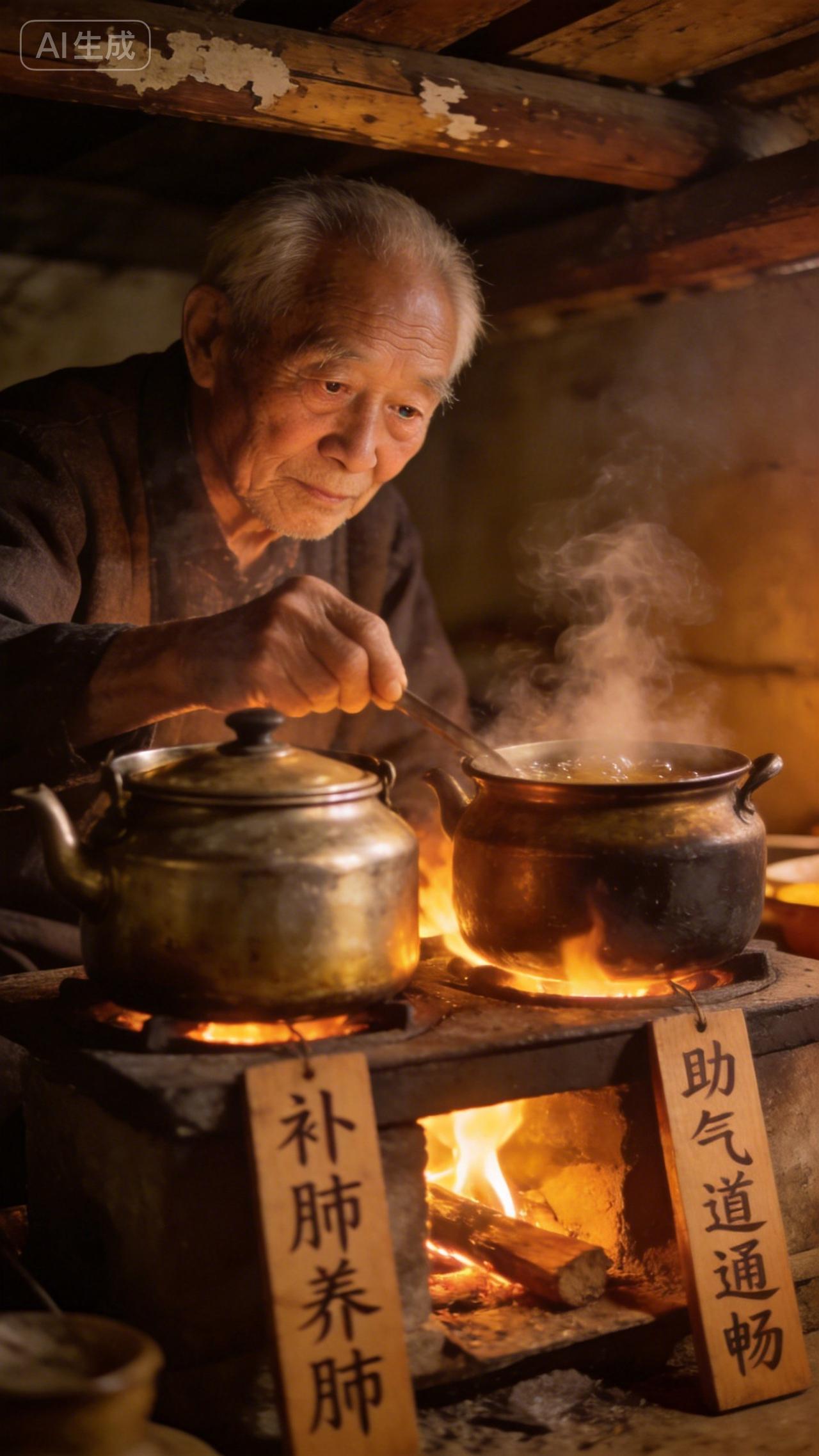 想要寿命长，两味药煮水喝！补肺养肺，气道一通浑身轻你有没有发现，一到换季就咳