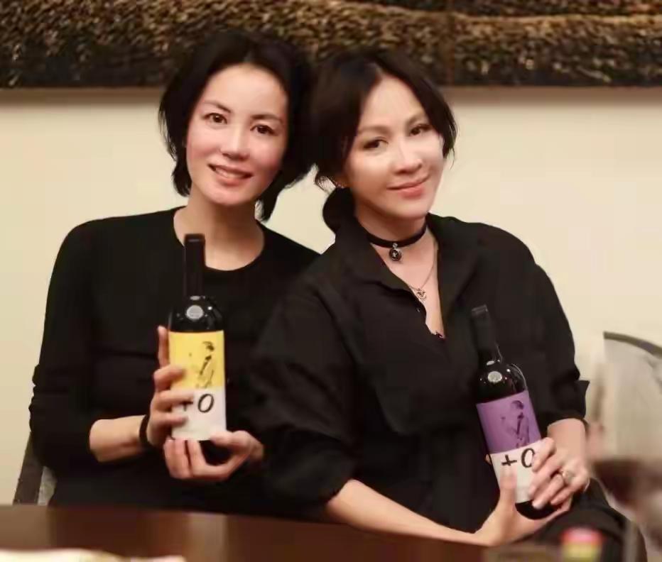 查了王菲和刘嘉玲手里的酒瓶子，原来是刘嘉玲推出个人红酒品牌“+0（PlusZ