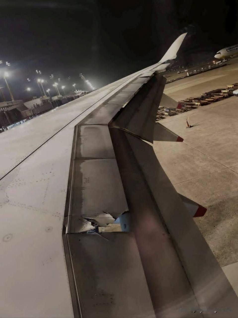 1月14日台湾中华航空A350客机台北起飞时发生严重事故一架由台湾中华航空运