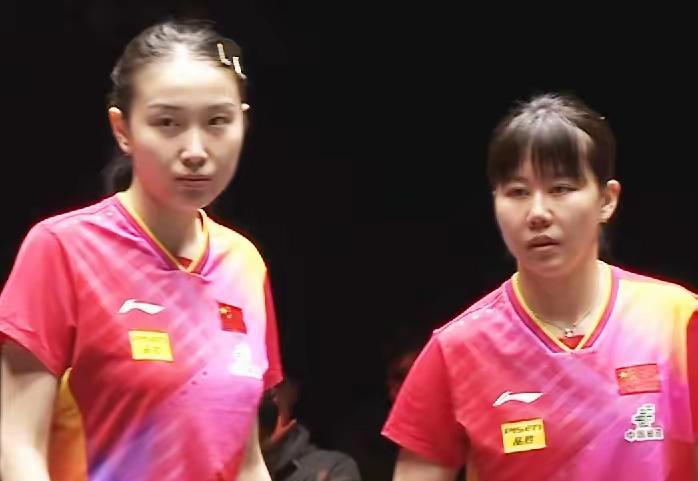 多哈世乒赛，女双前八种子分区如下[玫瑰]【2/4区】钱天一/陈幸同【2/4