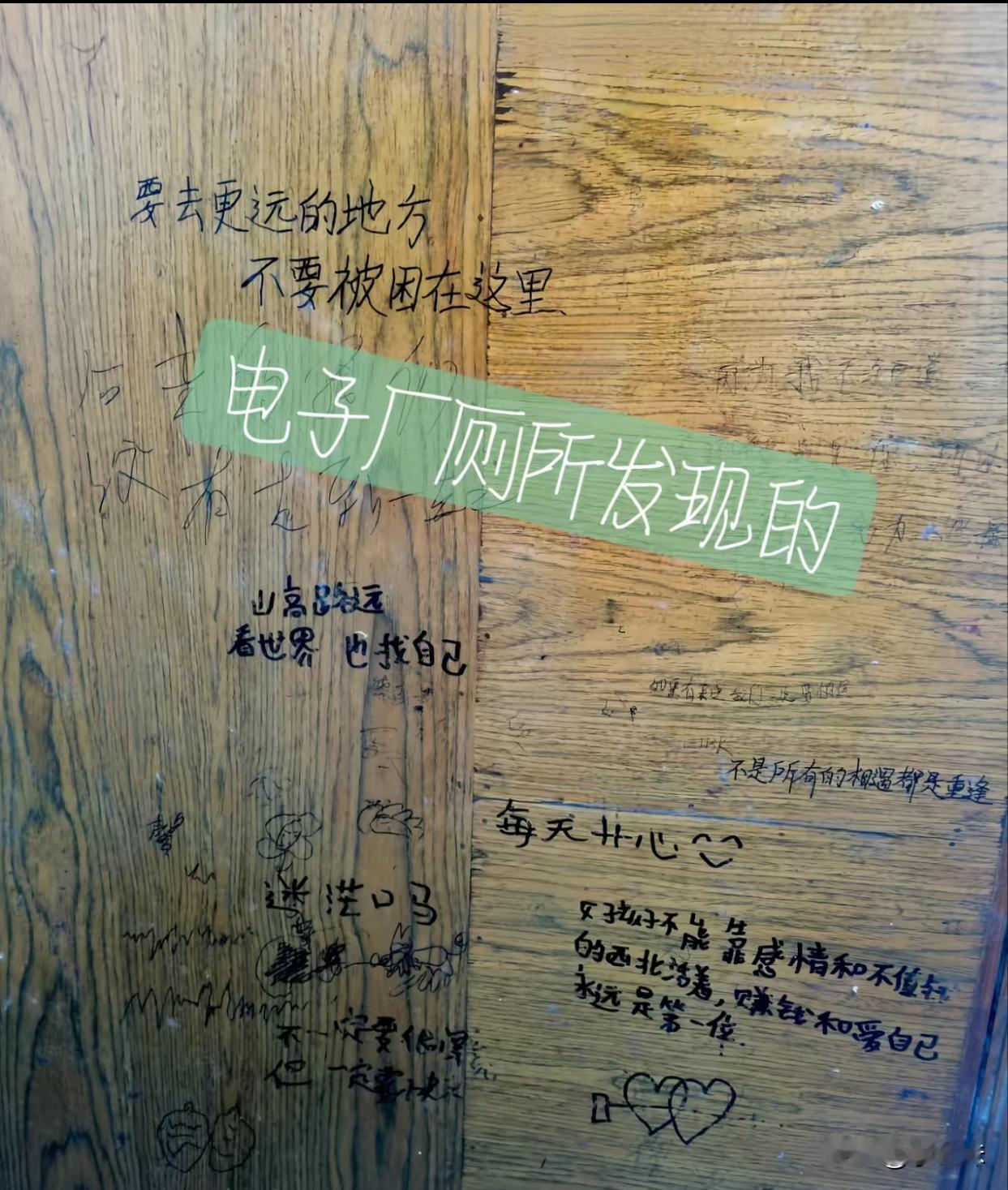 为什么正能量的标语大多出现在厕所里？