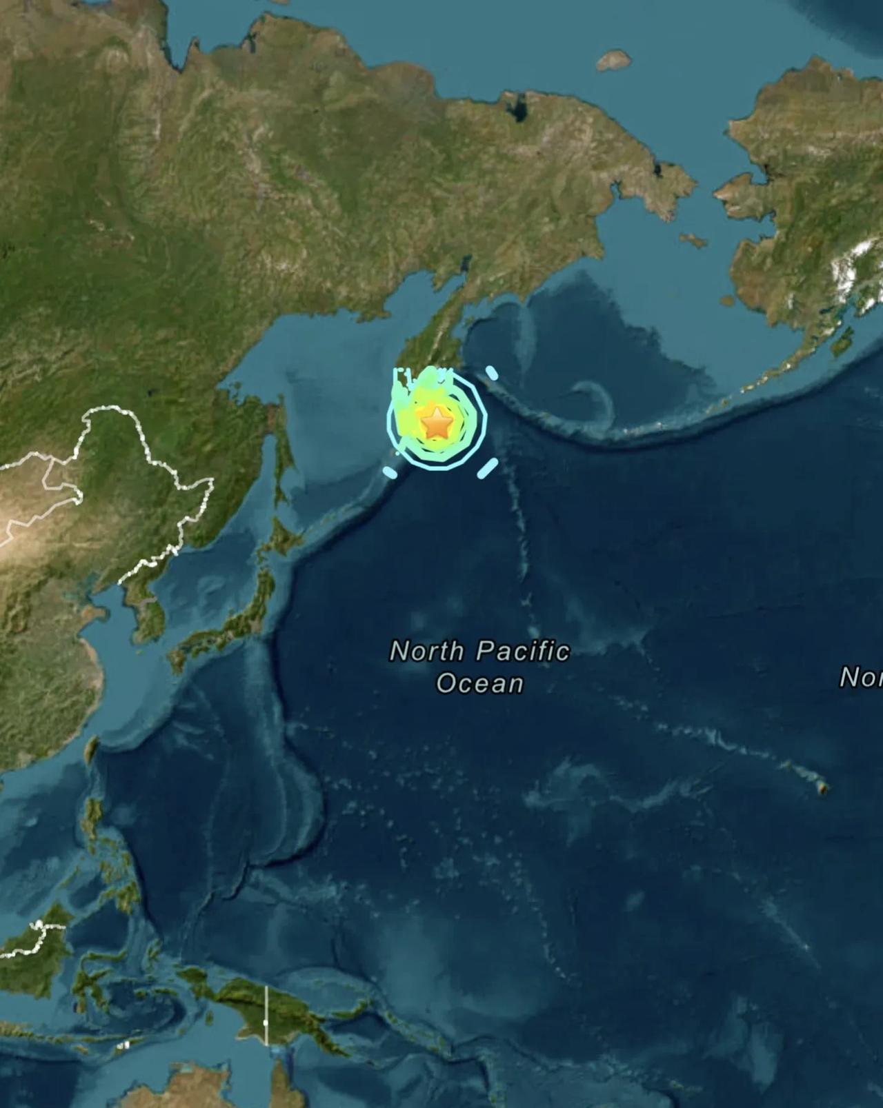 太平洋东边台风，西边海啸，现在中间还来了个8.0级海底超级大地震。地球不平静，人