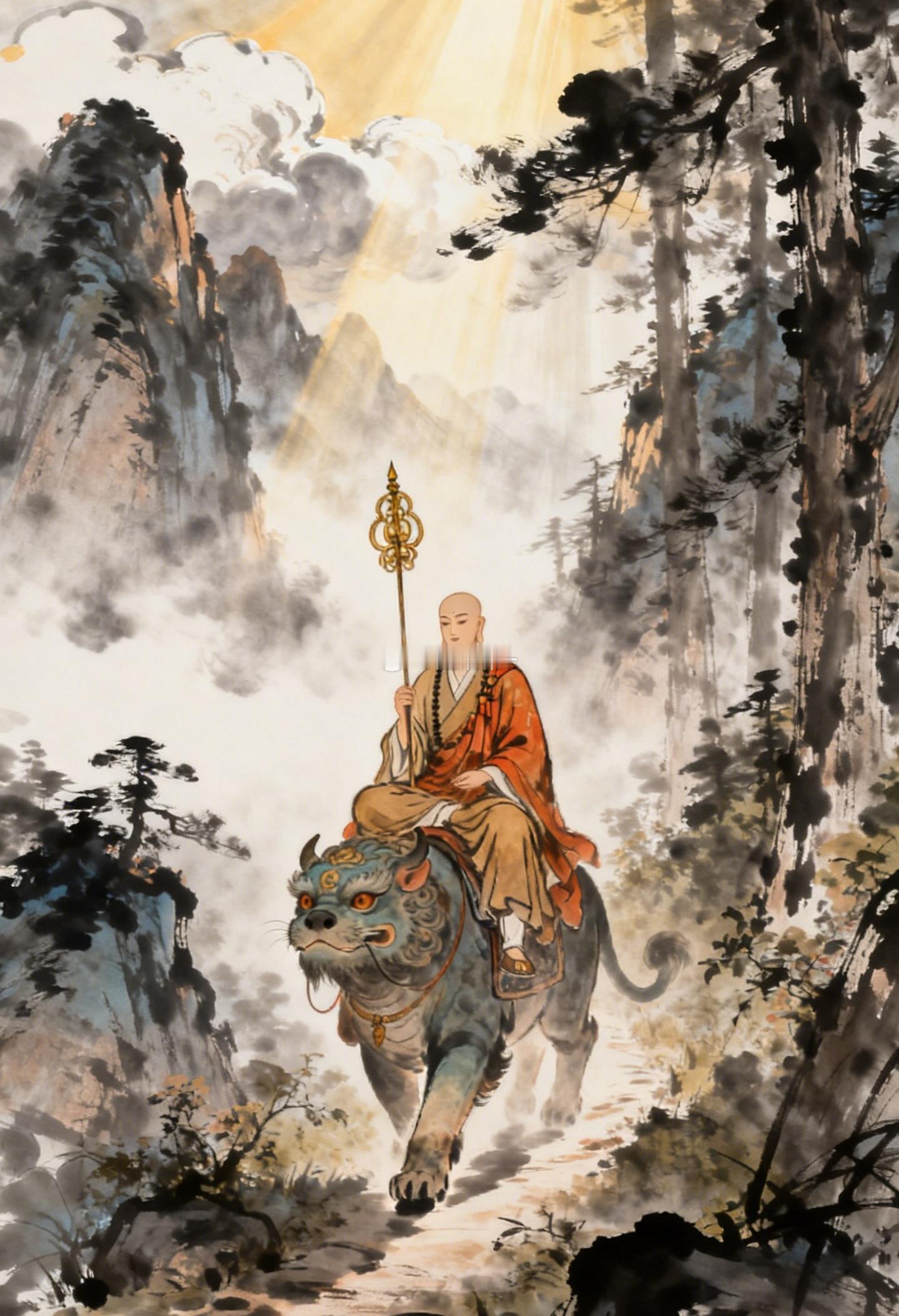 把往昔的旧账和委屈一笔勾销。礼赞地藏王菩萨，盼家宅安宁，门庭和顺，四季皆有烟火暖