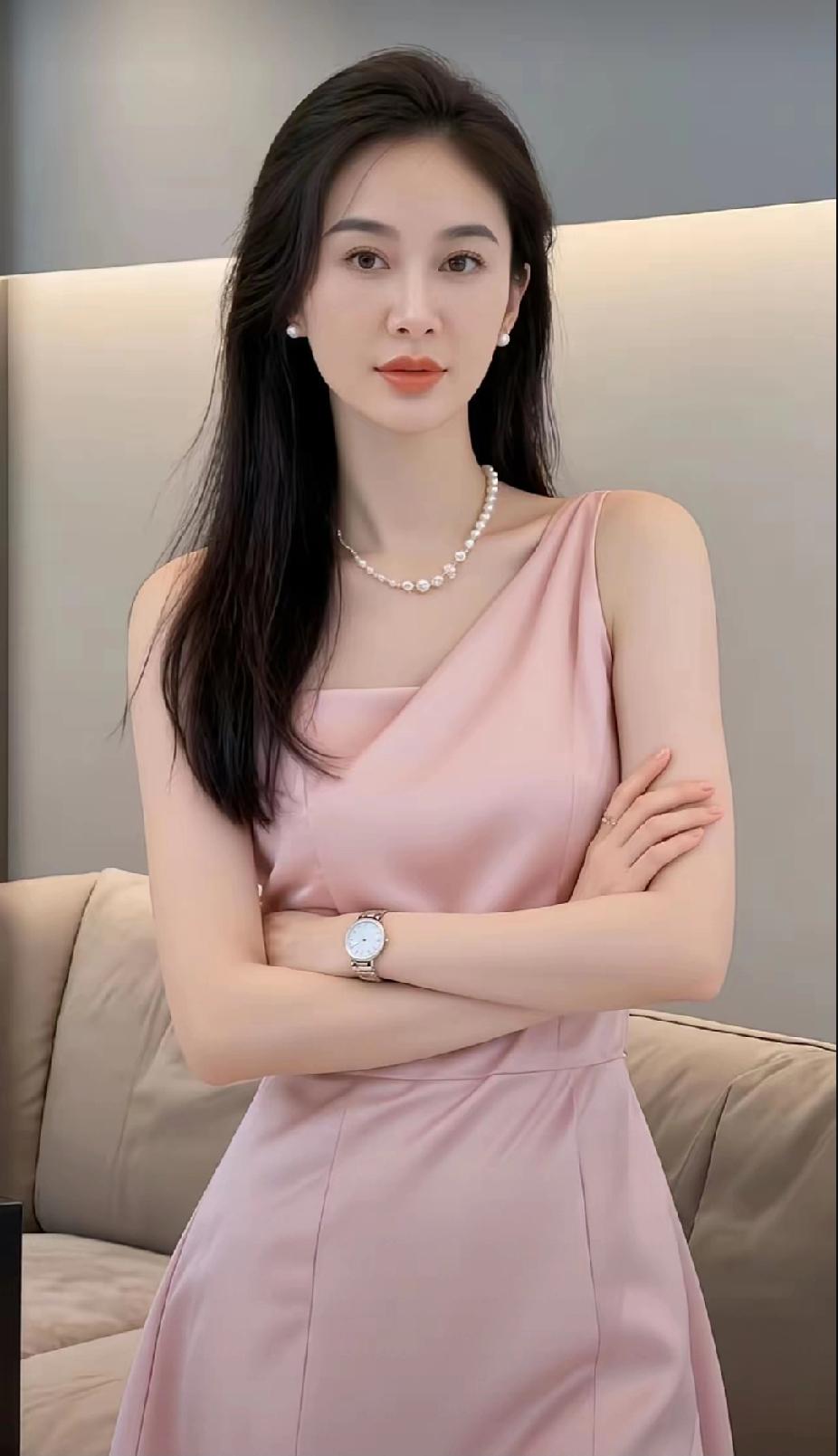 粉裙映秋色，玉佩落清辉。如何搭配高贵新颖的纱裙造型?