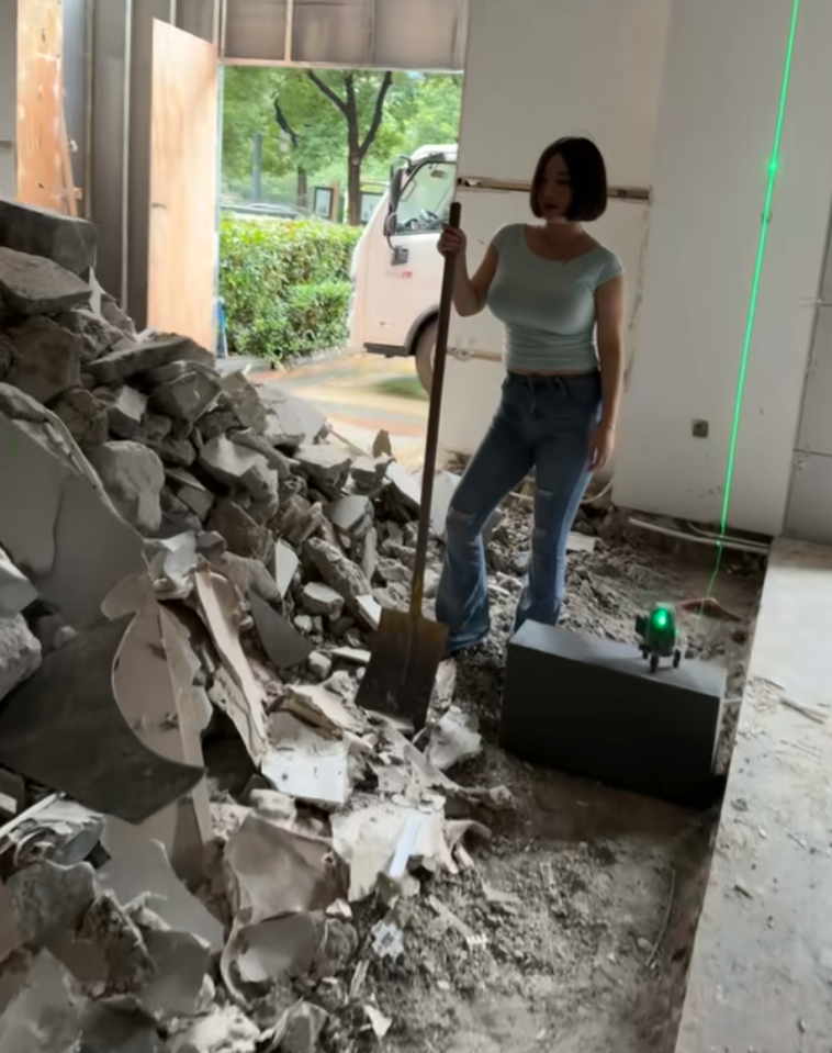 40度在工地干活真不容易