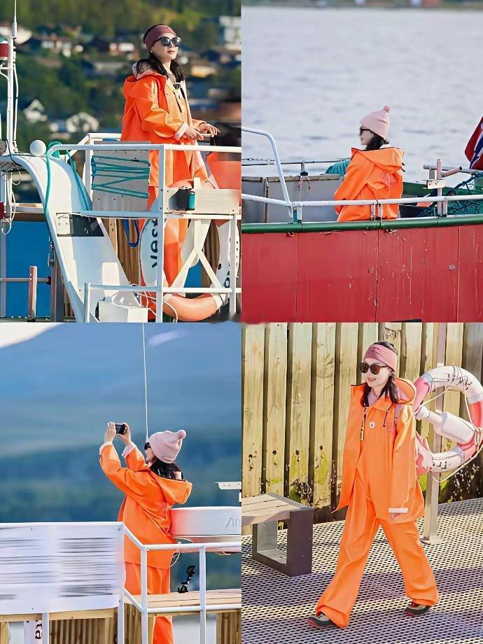 陈数在《花少》里真是反差感拉满！节目刚开始，她的穿搭就疯狂翻车，那明黄色羽绒服配