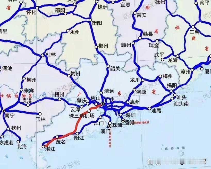 好消息，广东年底12月22日同时开通两条高铁，分别是广湛高铁和汕汕高铁汕头南至汕