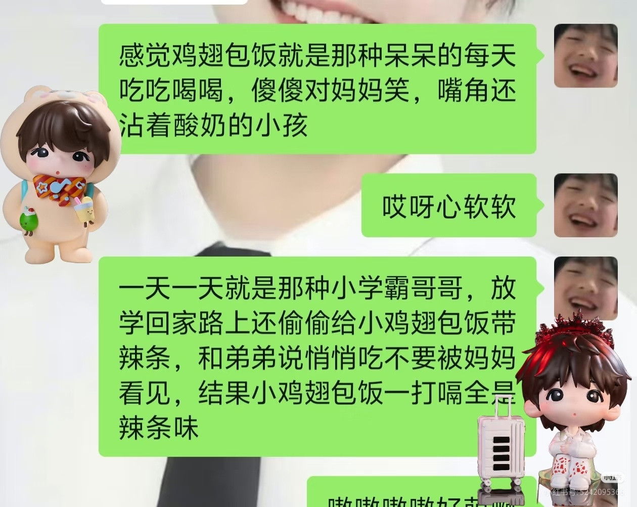 谁能想到呢，鸡翅包饭年龄更大一些