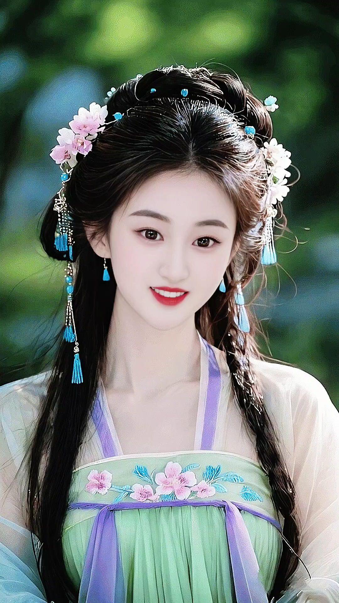 古风妆容有多美古装小清新风格古风温婉写真国风古韵汉服