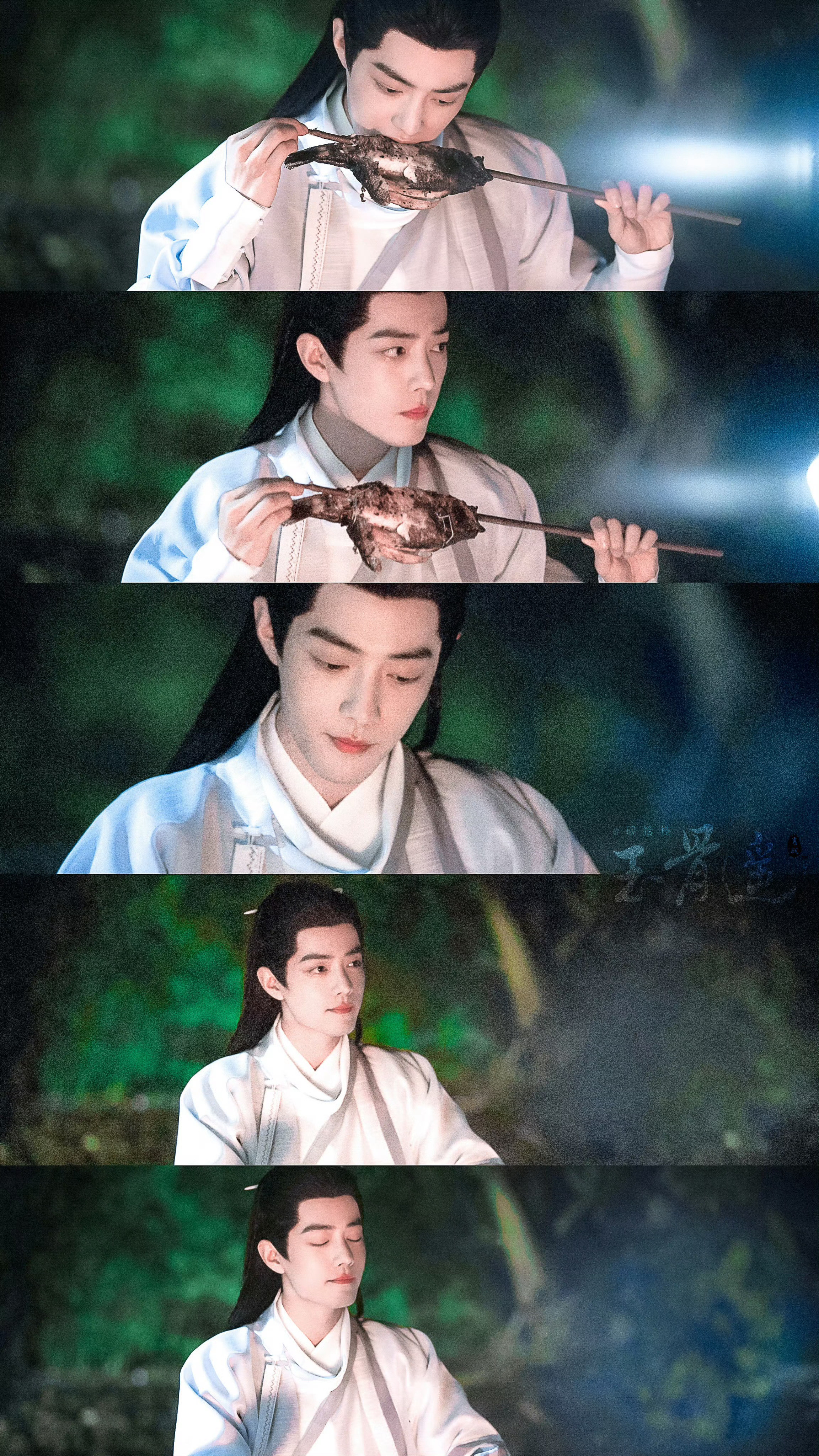♡⃝𝒍𝒐𝒗𝒆ʚɞ☽⋆❥»»肖战师父吃个鱼都这么仙气十足！好仙