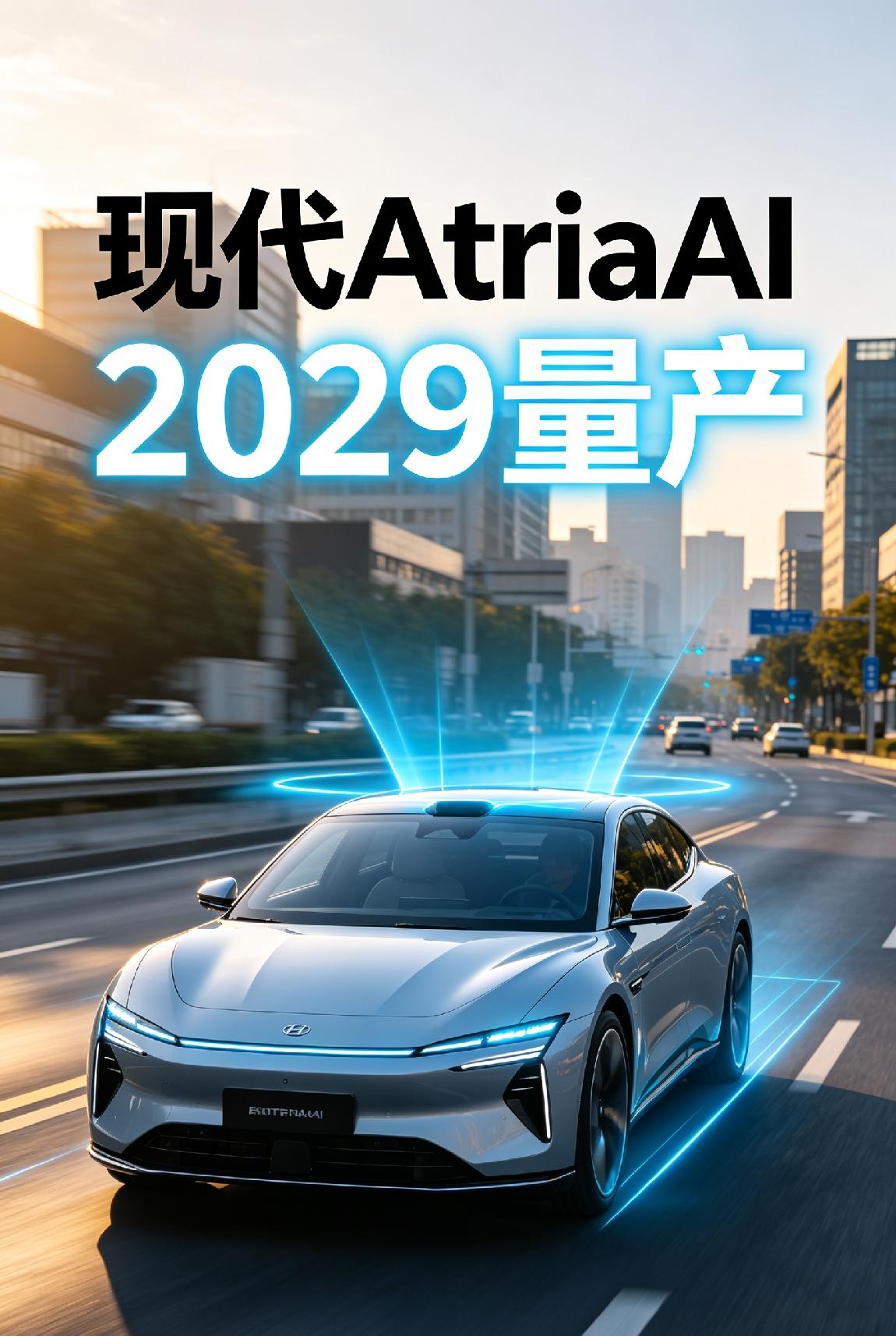 2029年量产！现代自研AtriaAI自动驾驶，行业赛道再起变局？现代汽车正式