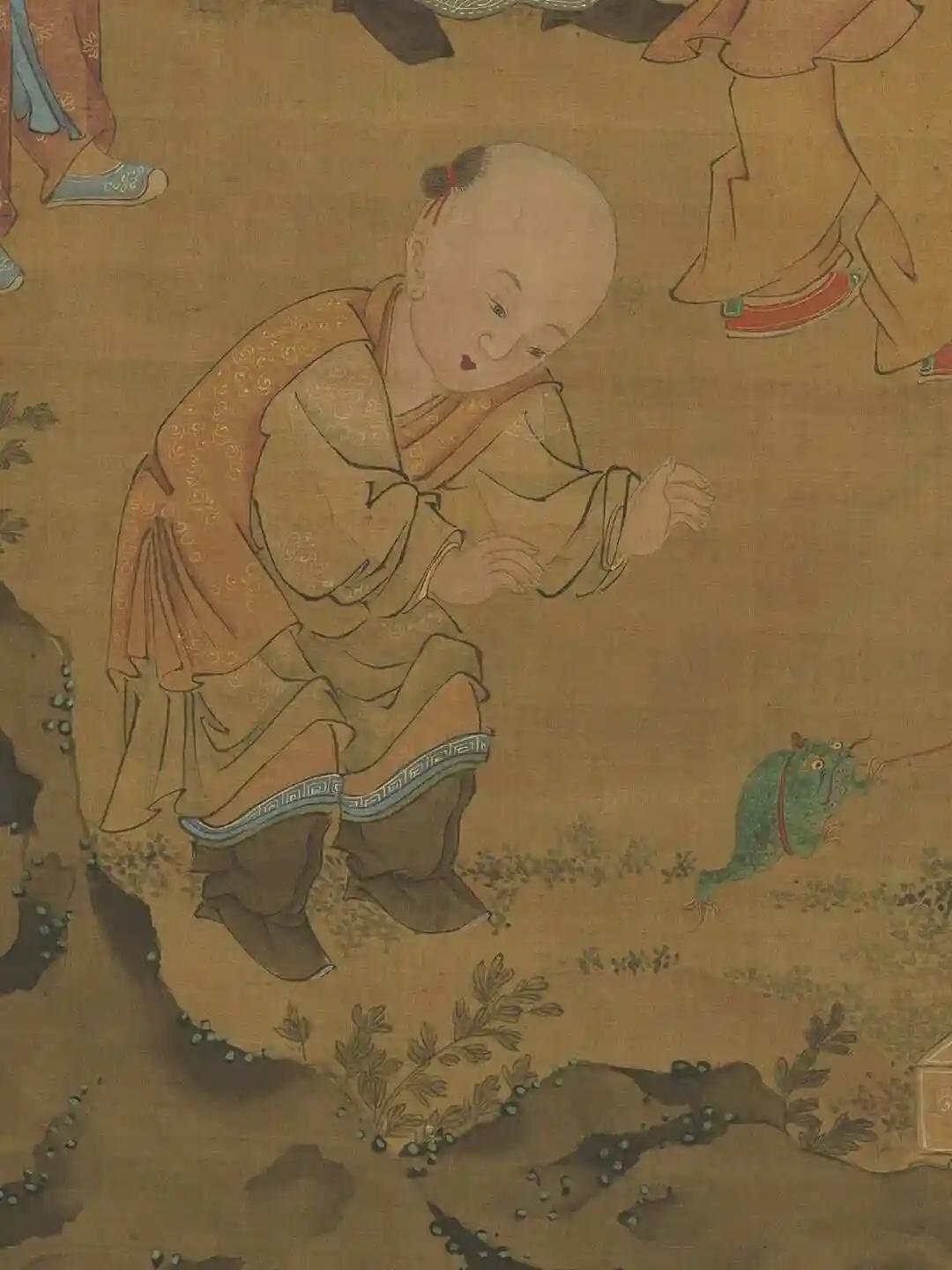 清朝书生隆兴说过这么一件事：他有个亲戚家的小孩，夜里总哭闹，有个老妇人说这是“