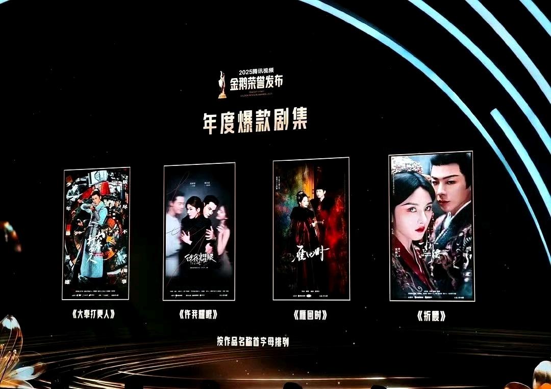 腾讯今年的四大爆剧，你看了吗？其实严格来说《大奉打更人》应该是去年12月的剧