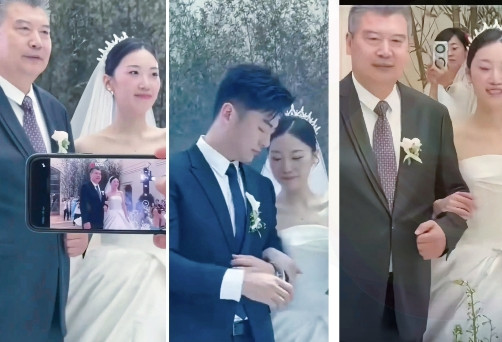 莎莎的好朋友李爷爷的女儿今天结婚啦！两个大魔王都来了，唯独小魔