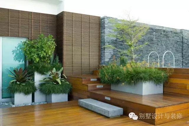自建别墅屋顶花园这么美, 谁还愿意坡屋顶呢