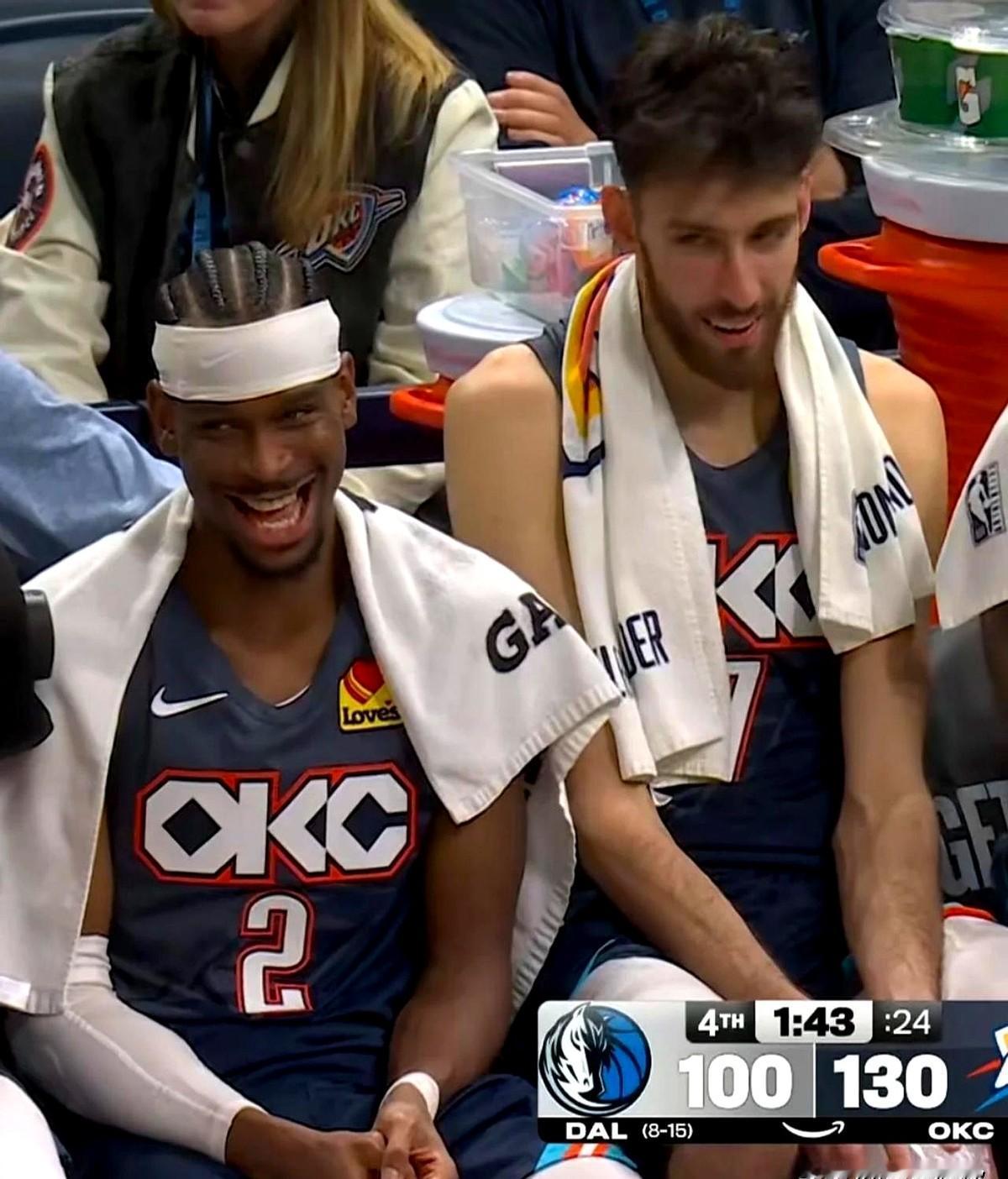 雷霆这青春风暴，真要掀翻西部了。雷霆现在是实打实的西部前列，攻防效率都冲进联