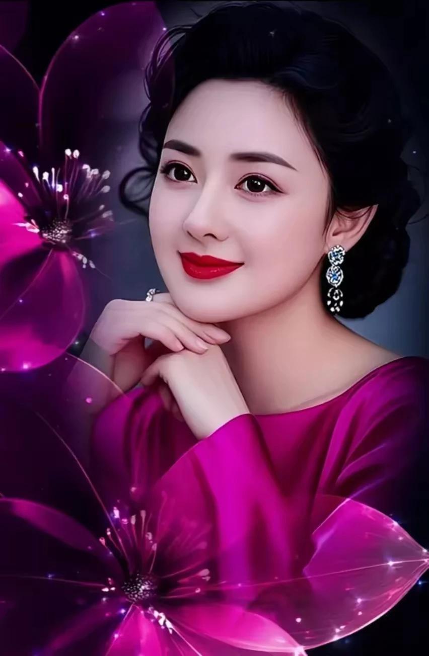 这位佳人脑子特别灵光，适合当今社会女人做家务，把旗袍改成上半身，穿着着做任何事，