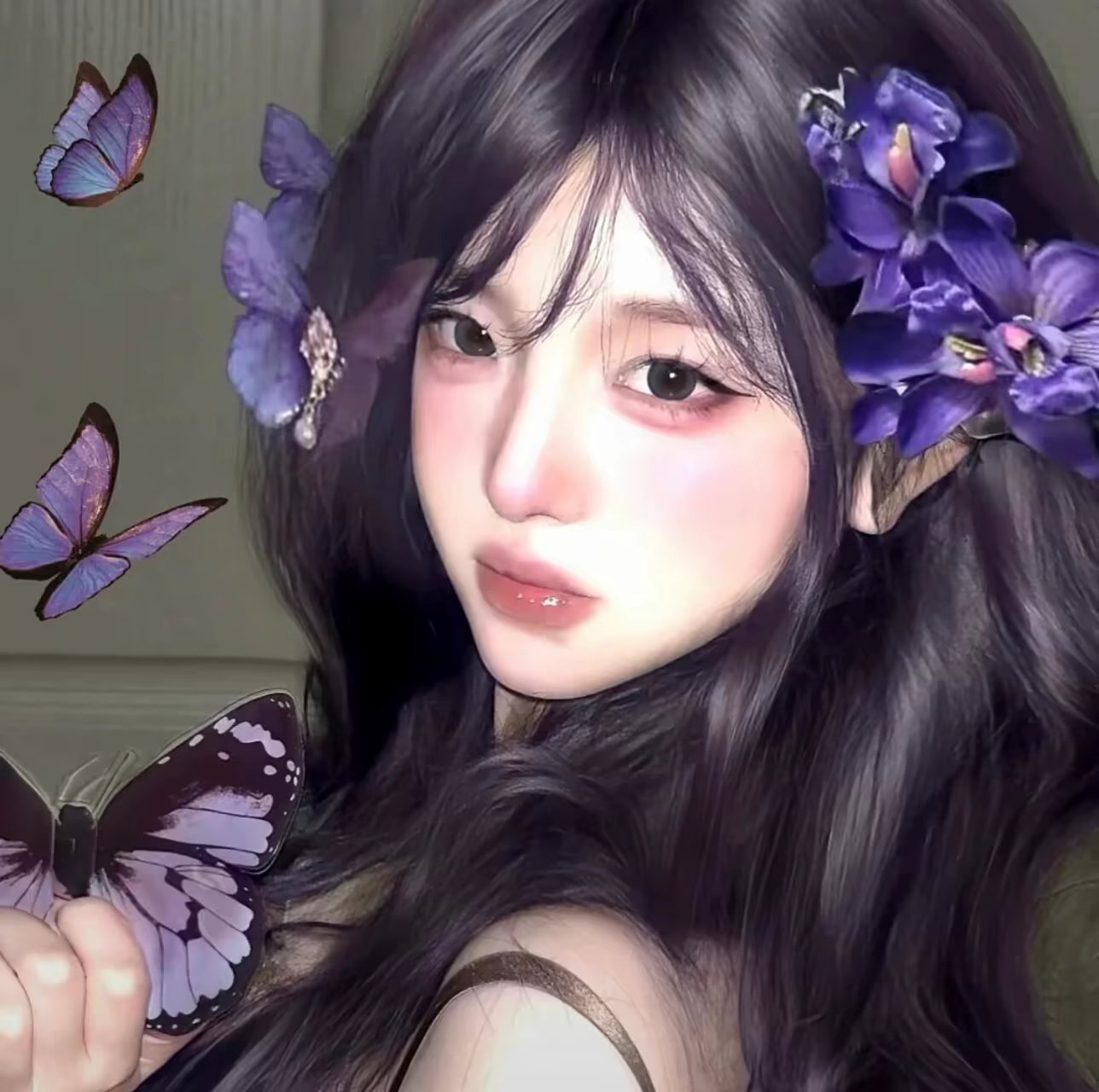 高清女头｜紫色头像｜ins风｜高级感精选女头｜明媚感女头｜头像分享​​​