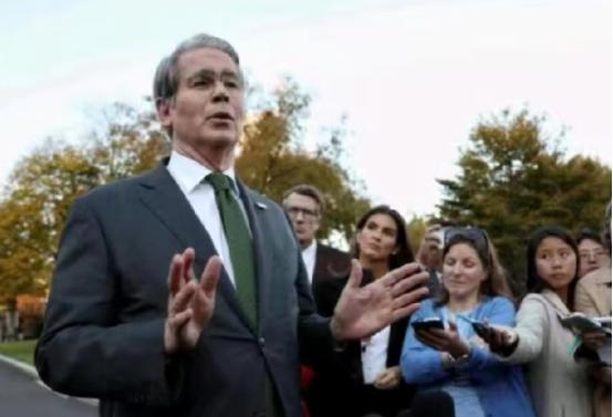 11月17日，路透社报道:“美财长贝森特表示，美方希望在感恩节前与中国敲定稀土最