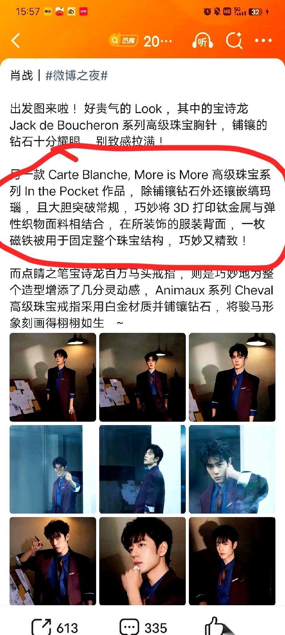 真的，有时候你不得不服。刷了一晚上，满世界都在说那三件百万高珠。我瞪着眼睛找