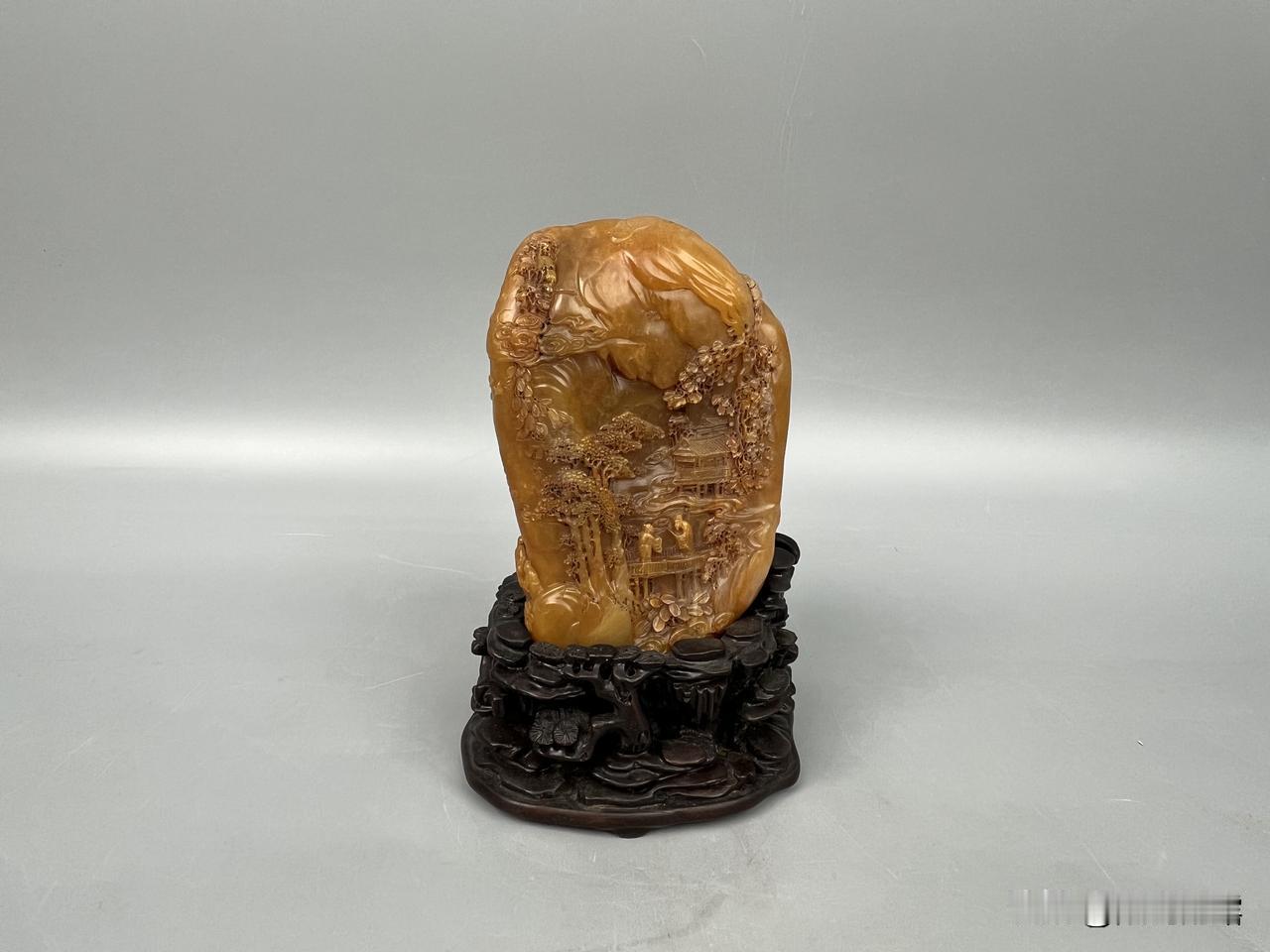 什么样才算真正的收藏级藏品？这件老田黄便是教科书不少藏友误以为只要年代久远便算