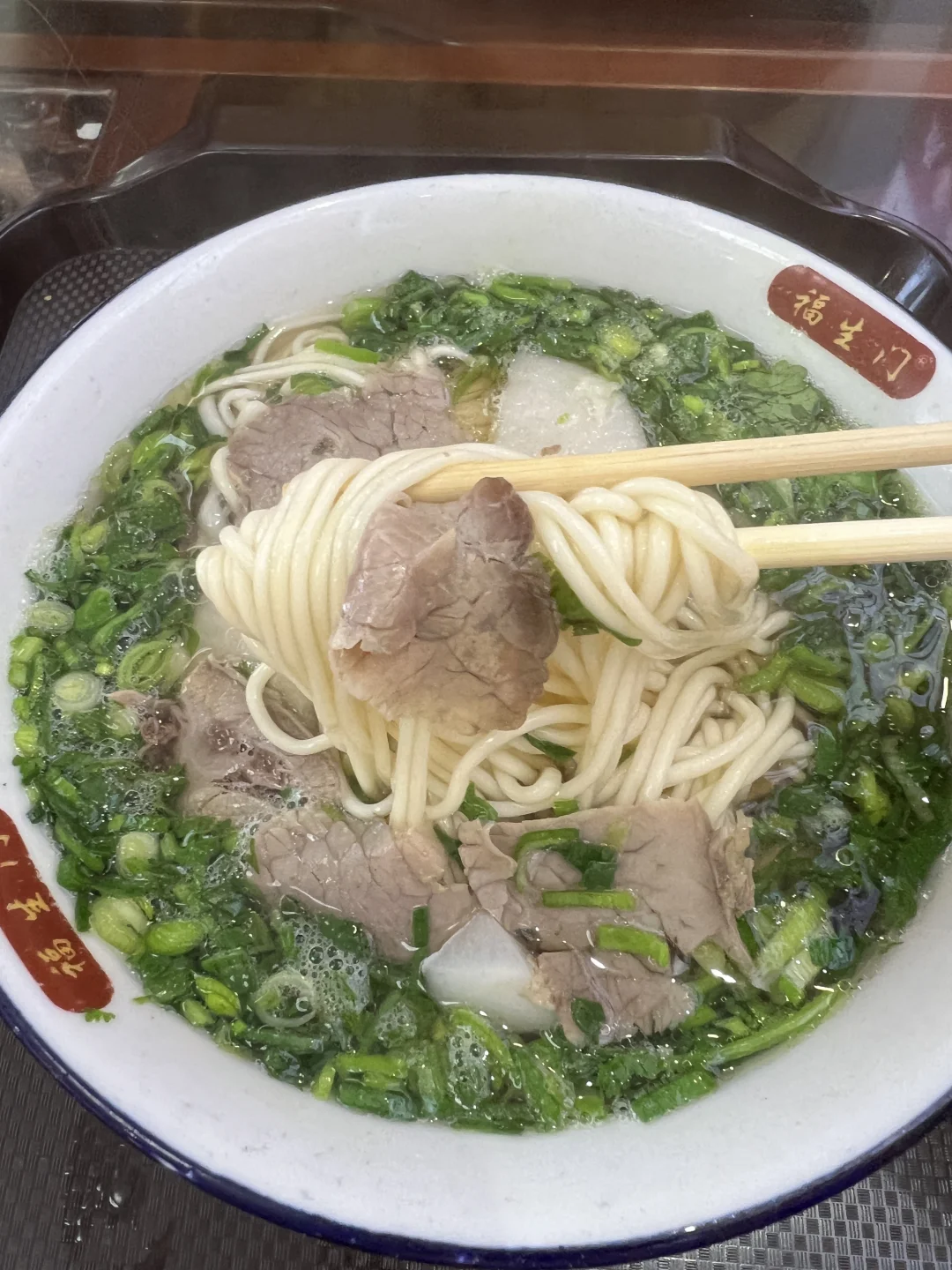 🔖「福生门牛肉面」感觉没有网上说的好吃🥲