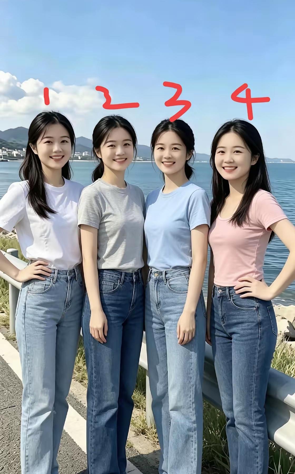 漂亮成熟干练的四位女秘书，选一个和你出差三五个月，看眼缘，你会选哪一位？