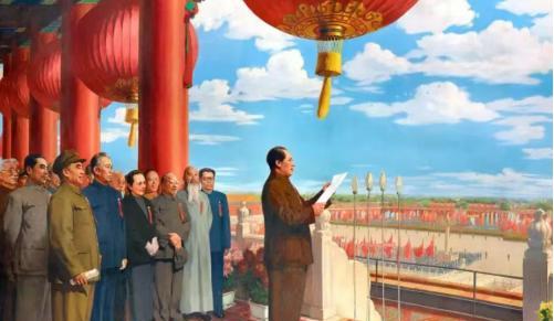 ☁1949年，开国大典上，林伯渠宣布：“请毛主席升旗！”可他并未意识到这句