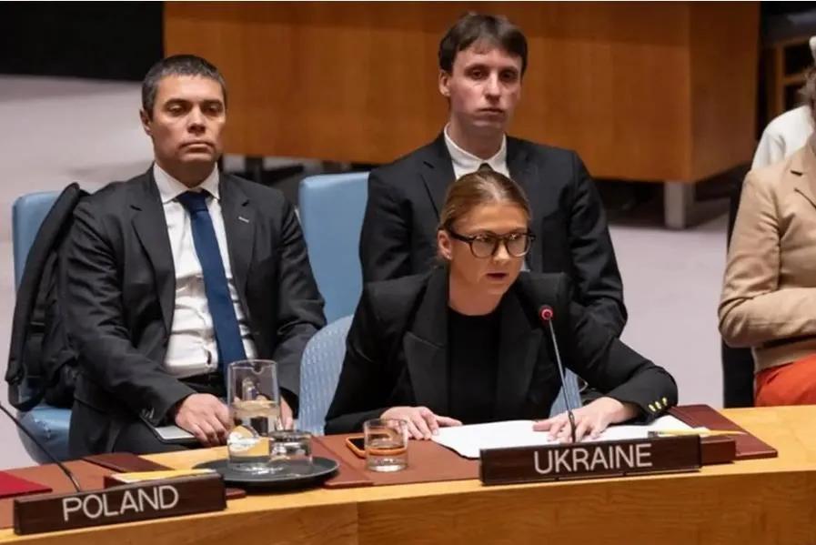 对于美国总统老特提出的解决俄乌冲突的新版计划，乌克兰常驻联合国副代表赫里斯蒂娜·