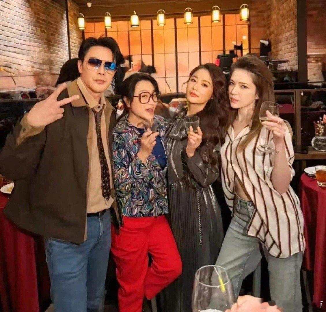 林心如50岁生日，那么多明星都去了啊！