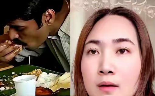 昆明街头，一家三口印度游客拦住路人彭军，直接递上翻译软件问“能请我们吃饭吗”，被