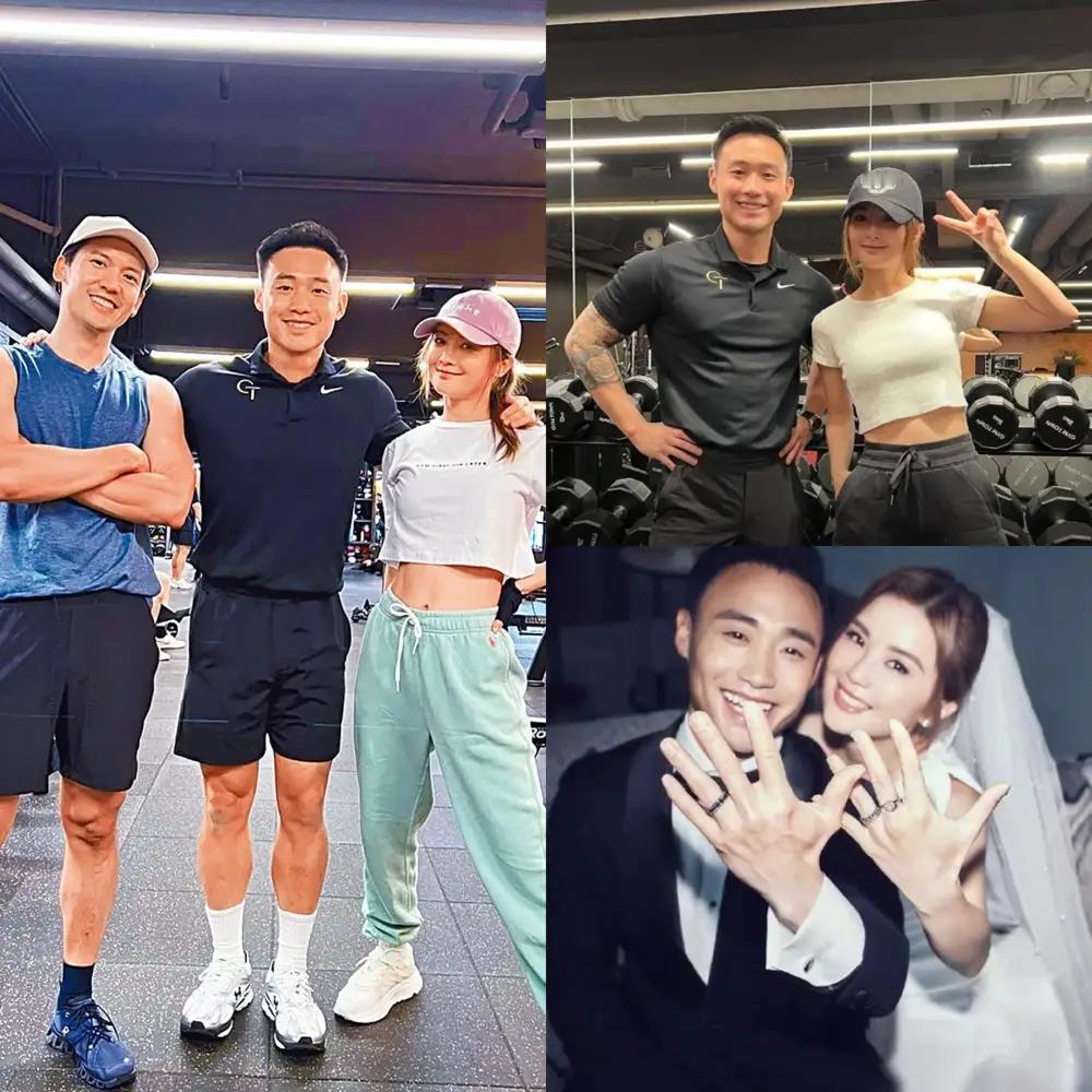 香港明星阿Sa官宣结婚了！老公不是什么豪门二代，也不是圈内大咖，而是比她小10岁